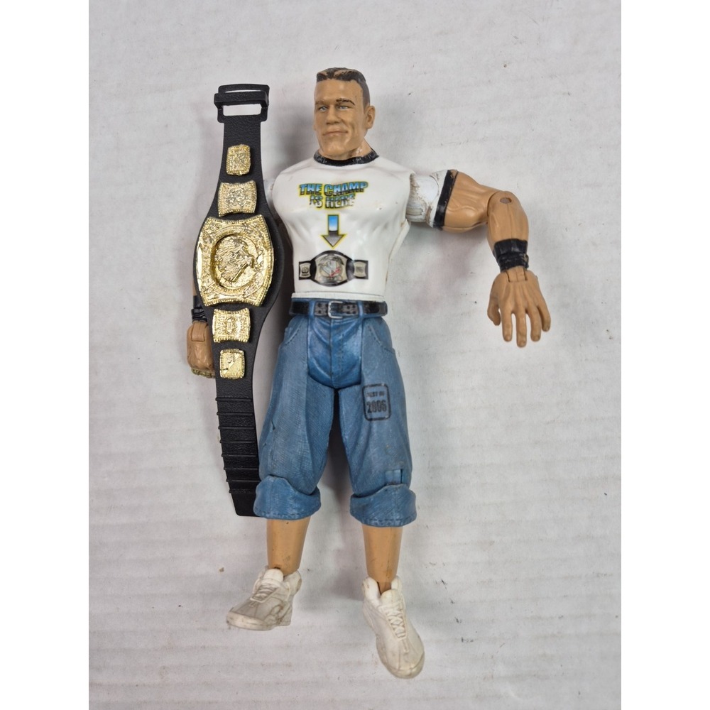 WWE‎ John Cena Jakks Ruthless Aggression Best of 2006 Wrestling Figure Champion